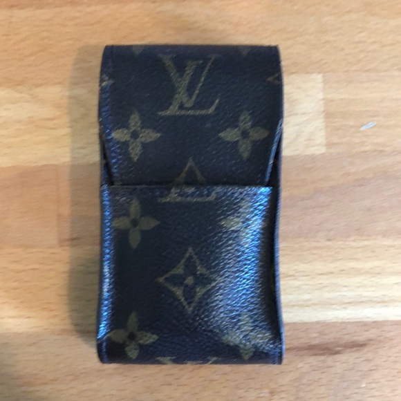 Louis Vuitton Brown Monogram Card Holder cigarettes holder never used - Picture 1 of 11